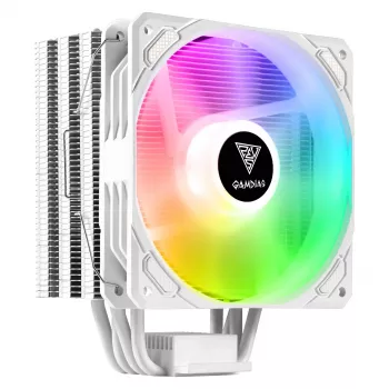 GAMDIAS Boreas E1-410 WH valge RGB CPU õhujahuti