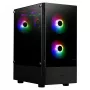 GAMDIAS Talos E3 RGB keskmise torniga ATX korpus karastatud klaaspaneelega (must)