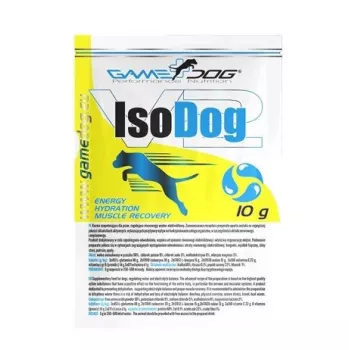 GAME DOG IsoDog Isotooniline toidulisand koertele – 10 g Pulbripakk