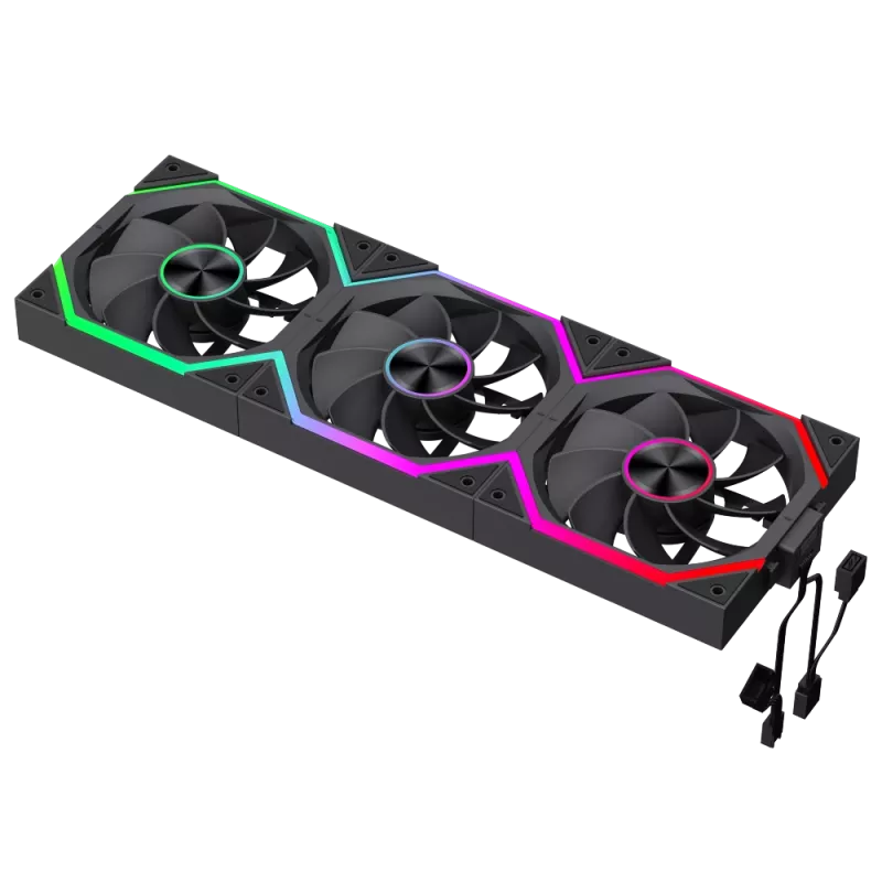 Gamemax FN12A-N2 WL-R Case Fan Black