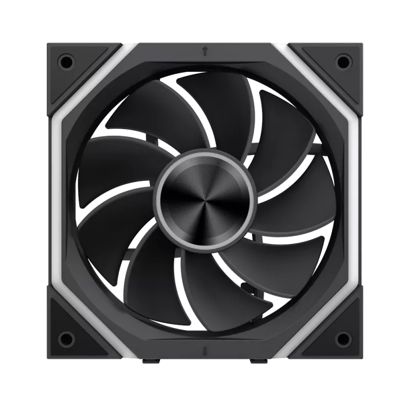 Gamemax FN12A-N2 WL-R Case Fan Black