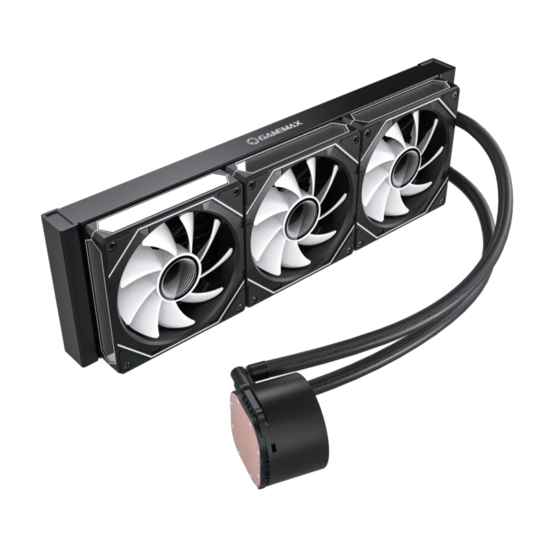 GAMEMAX ICEBURG 360 DIGITAL BK CPU Liquid Cooler, Black