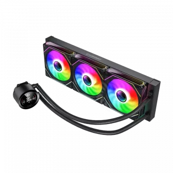 GAMEMAX ICEBURG 360 DIGITAL BK CPU Liquid Cooler, Black