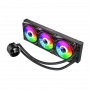 GAMEMAX ICEBURG 360 DIGITAL BK CPU Liquid Cooler, Black