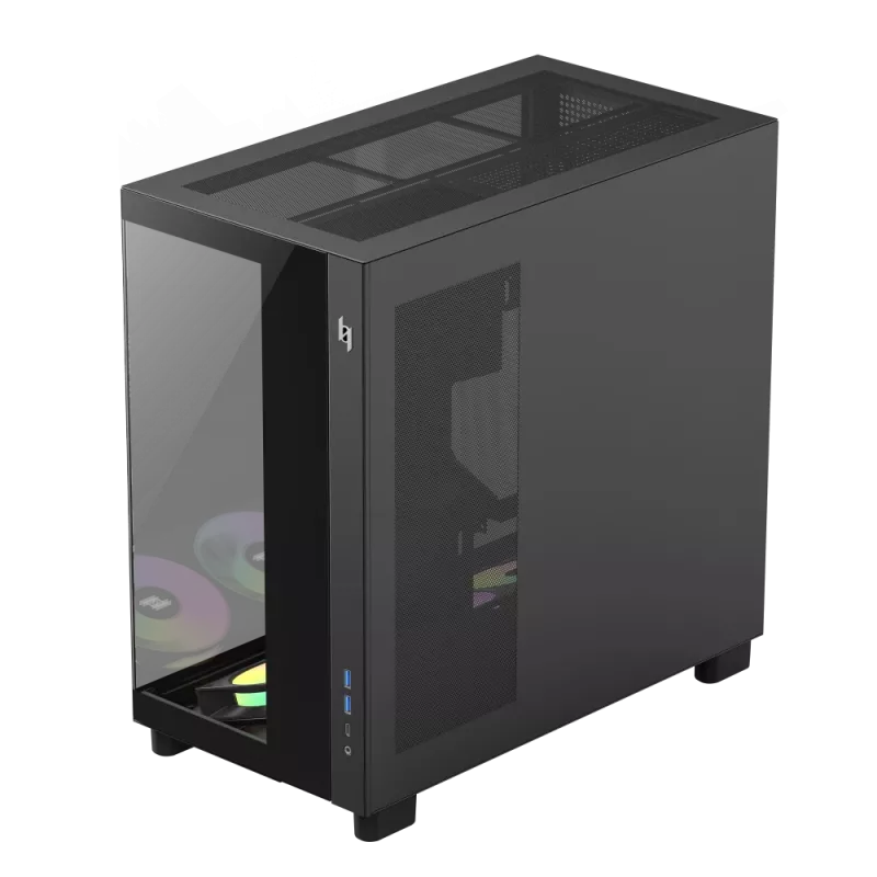 Gamemax NEX C53 BK ATX/BTF korpus