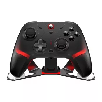 GameSir Cyclone 2 Tri-Mode juhtmevaba mängukontroller Hall Effect pulkade ja päästikutega, RGB-valgustusega, programmeeritavate tagumiste nuppudega, 6-teljelise güroskoobiga, 20h akuga - must