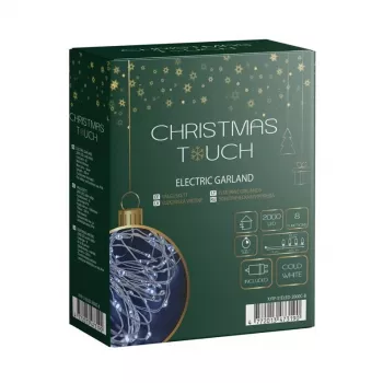 GARLAND EL MICRO C valge 2000L 200M IP44 LED valgusketid