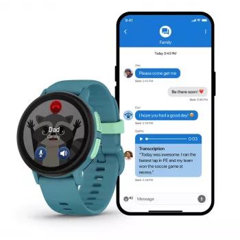 Garmin Bounce 2 GPS Wi-Fi LTE lastekell Türkiis
