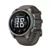 Garmin Fenix 9 – 47 mm titaankerega, veekindel halli silikoonrihmaga