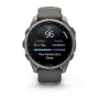 Garmin Fenix 9 – 47 mm titaankerega, veekindel halli silikoonrihmaga