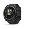 Garmin fenix 9 - 51mm, süsinikhalli DLC titaankerega ja musta silikoonrihmaga 010-04763-11