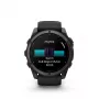 Garmin fenix 9 - 51mm, süsinikhalli DLC titaankerega ja musta silikoonrihmaga 010-04763-11