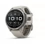 Garmin Fenix 9 Pro – 43mm titaankerega, uduhalli/tumeliivakivi silikoonrihmaga