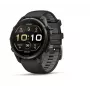 Garmin Fenix 9 Pro – 47mm süsinikhalli DLC titaankerega, musta/kivihalli silikoonrihmaga