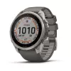 Garmin Fenix 9 Pro – inReach, Solar, 51mm titaankerega, pebble halli silikoonrihmaga