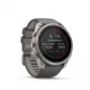 Garmin Fenix 9 Pro – inReach, Solar, 51mm titaankerega, pebble halli silikoonrihmaga