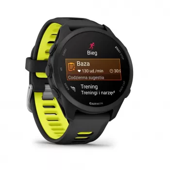Garmin FORERUNNER 170 Must koos Musta/Amp Kollase Rihmaga