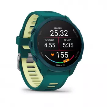 Garmin Forerunner 170 Music, Teal Green koos Teal Green/Citron käepaelaga