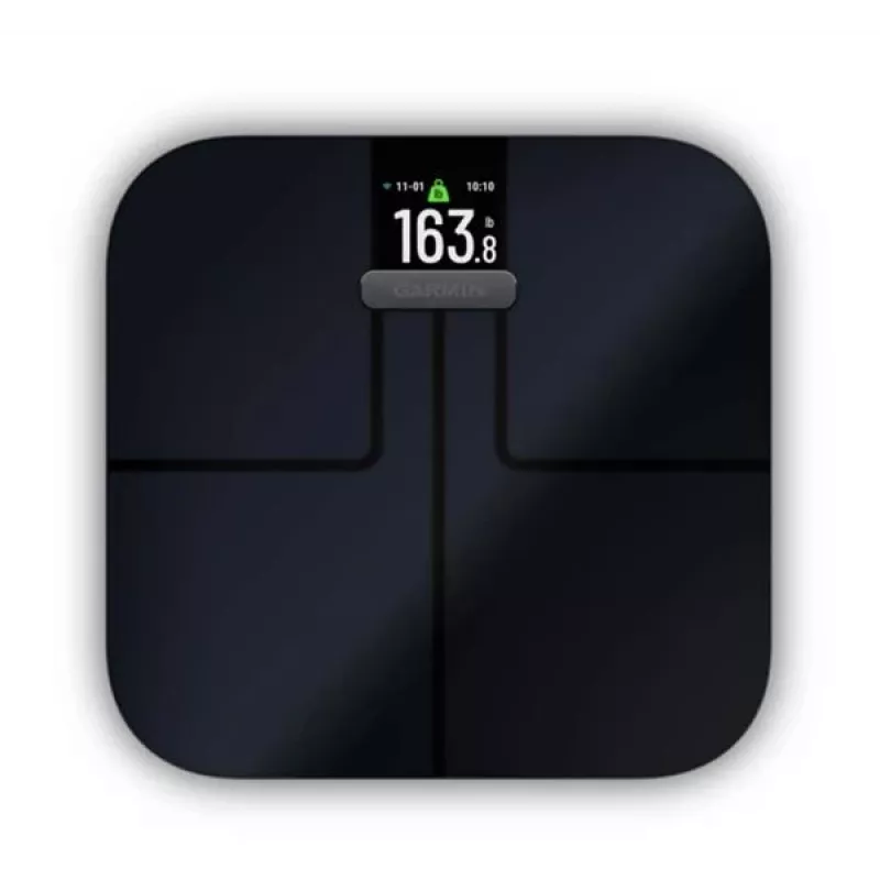 Garmin Index S2 nutikaal must Wi-Fi, kehakoostis, 16 kasutajaprofiili