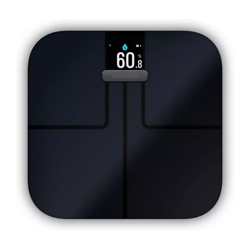 Garmin Index S2 nutikaal must Wi-Fi, kehakoostis, 16 kasutajaprofiili