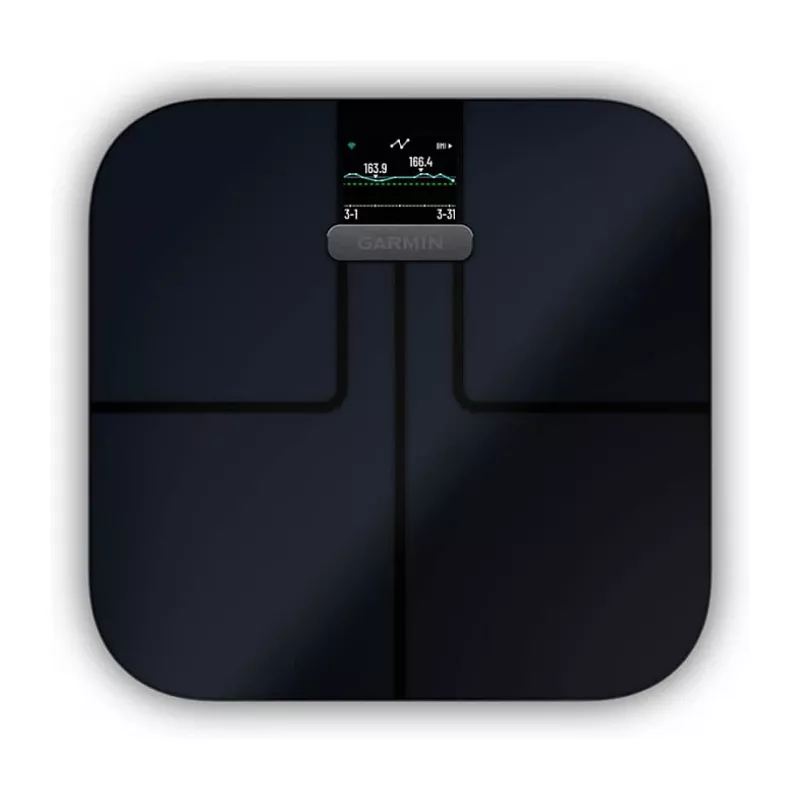 Garmin Index S2 nutikaal must Wi-Fi, kehakoostis, 16 kasutajaprofiili