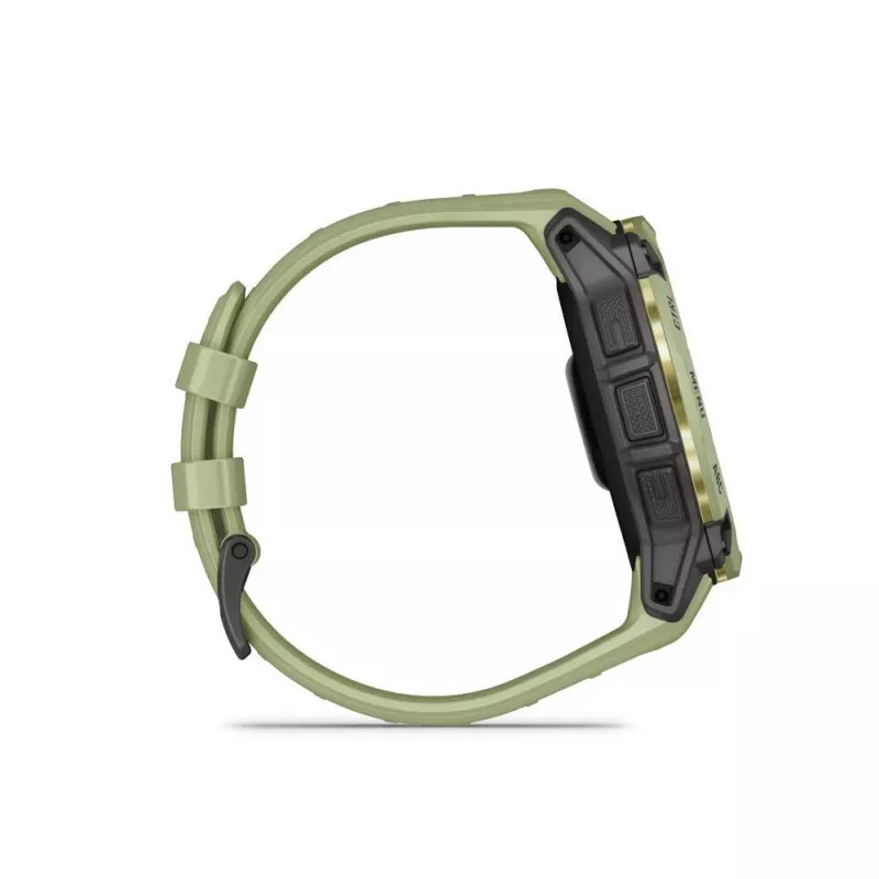 Garmin Instinct 3 50mm AMOLED Fern Green Smartwatch with Fern Green Silicone Band