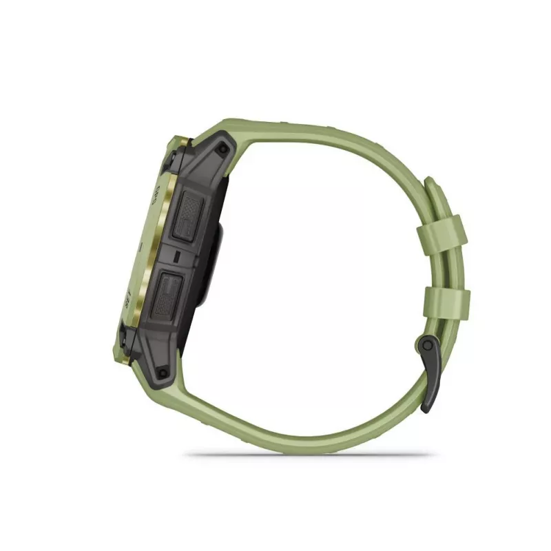 Garmin Instinct 3 50mm AMOLED Fern Green Smartwatch with Fern Green Silicone Band