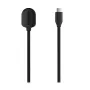 Garmin Magnetilised laadimiskaablid, USB-C - 2-pakk 3 vahetatava otsikuga (USB-C, Micro USB, Lightning), 1m ja 2m nailonist punutud, 60W kiirlaadimine, andmesünkroniseerimine, 360° pöörlemine, LED-indikaator, must