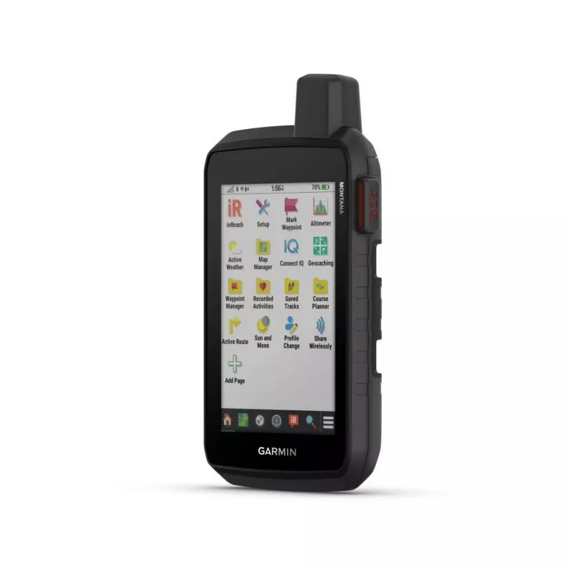 Garmin Montana 710i vastupidav GPS-puuteekraaniga käsiseade inReach-tehnoloogiaga
