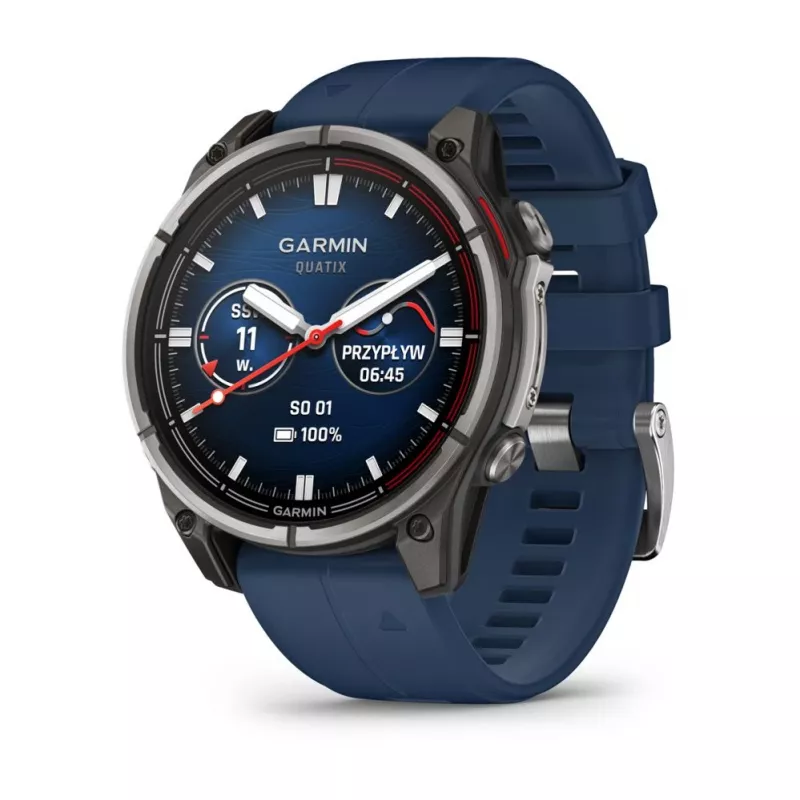 Garmin quatix 8 – 47 mm, AMOLED Marine GPS Smartwatch