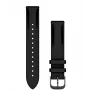 Garmin Quick Release Bands (18 mm) Mustanahast, Harjatud kiltkivist riistvara