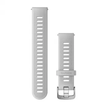 Garmin Quick Release silikoonist kellarihm Venu, Forerunner 645, 245, 55 jaoks – valge