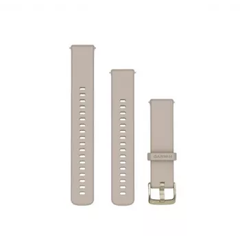 Garmin kiirkinnitusega kellarihm (18 mm) prantsuse hall heleda kuldse pandlaga