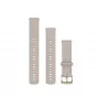 Garmin kiirkinnitusega kellarihm (18 mm) prantsuse hall heleda kuldse pandlaga