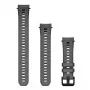 Garmin QuickFit 20 mm silikoonist kellarihm, süsi, sobib Instinct E 40 mm ja ühilduvate mudelitega