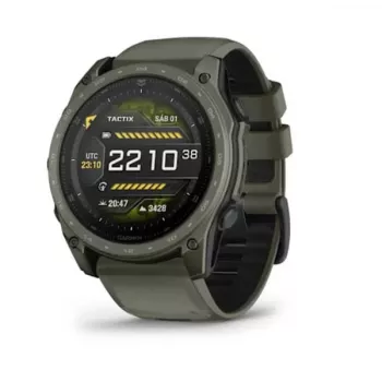 Garmin tactix 8 AMOLED nutikell 51 mm Cerakote koos Applied Ballistics Ultralight kalkulaatoriga, oliivroheline