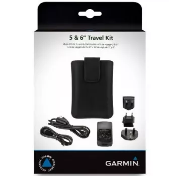 Garmin Travel Kit for inReach Mini 2 – Karabiiniklambriga, seljakinnitusega, kaelapaelaga, USB-C kaabliga