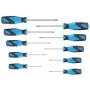 GEDORE töökoja Torx-kruvikeerajate komplekt, 10-osaline, TX6-TX40, 2-komponendiline käepide, DIN ISO 8764 1482335