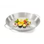 GEFU 89156 Roosterija kanale, roostevaba teras, aroomikonteineriga, 18 cm alus, hõbedane