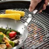 GEFU 89250 Wok Pann 30 cm Roostevaba teras, mittekleepuva kattega, sobib induktsioonile, ahjukindel kuni 200°C, tilkumisvastase valamisäärega