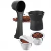 GEFU CONSCIO 8-osaline Nespresso kohvitasside komplekt alustassidega, portselan, 180 ml, valge