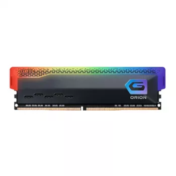 GEIL 16GB DDR4 3600MHz UDIMM RGB mälumoodul, CL18, PC4-28800, Orion RGB seeria, must jahutusradiaator