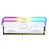 Geil Gemini RGB 64GB komplekt (2x32GB) 6000MHz DDR5 lauaarvuti mängumälu - valge