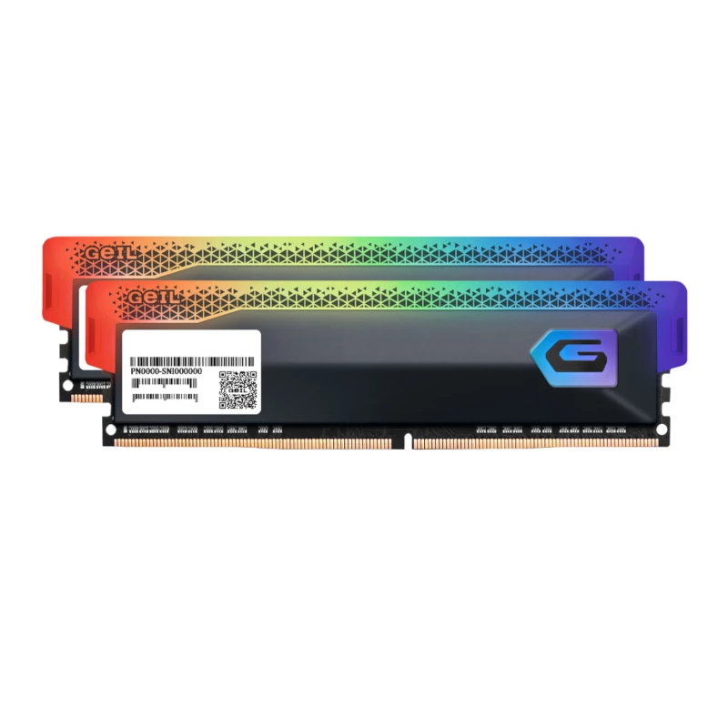 Geil Orion RGB 16GB komplekt (2x8GB) 3600MHz DDR4 lauaarvuti mängumälu - hall