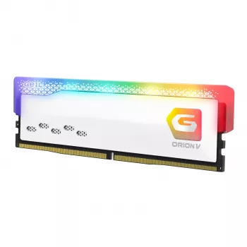 GeIL Orion V RGB 16GB 6000MHz DDR5 lauaarvuti mängumälu - valge