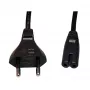 GEMBIRD Cablexpert PC-184-VDE toitejuhe, C7, VDE heakskiidetud, must, 1,8 m