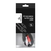 Gembird CCA-458-5M Audiokaabel 3.5mm pistikuga 2x RCA isane-isane 5m