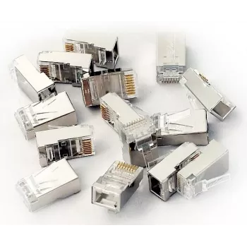 GEMBIRD Digitus X-ML-6AF-IMP RJ45 Cat.6A Shielded Tool-Free Connector Grey