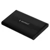 Gembird EE2-U2S-5 väline USB 2.0 korpus 2,5-tollisele SATA HDD/SSD-le, alumiinium, must