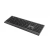 Gembird KB-MCH-06-CYRL Õhuke juhtmega multimeediaklaviatuur Type-C adapteriga, kirillitsa paigutus, must